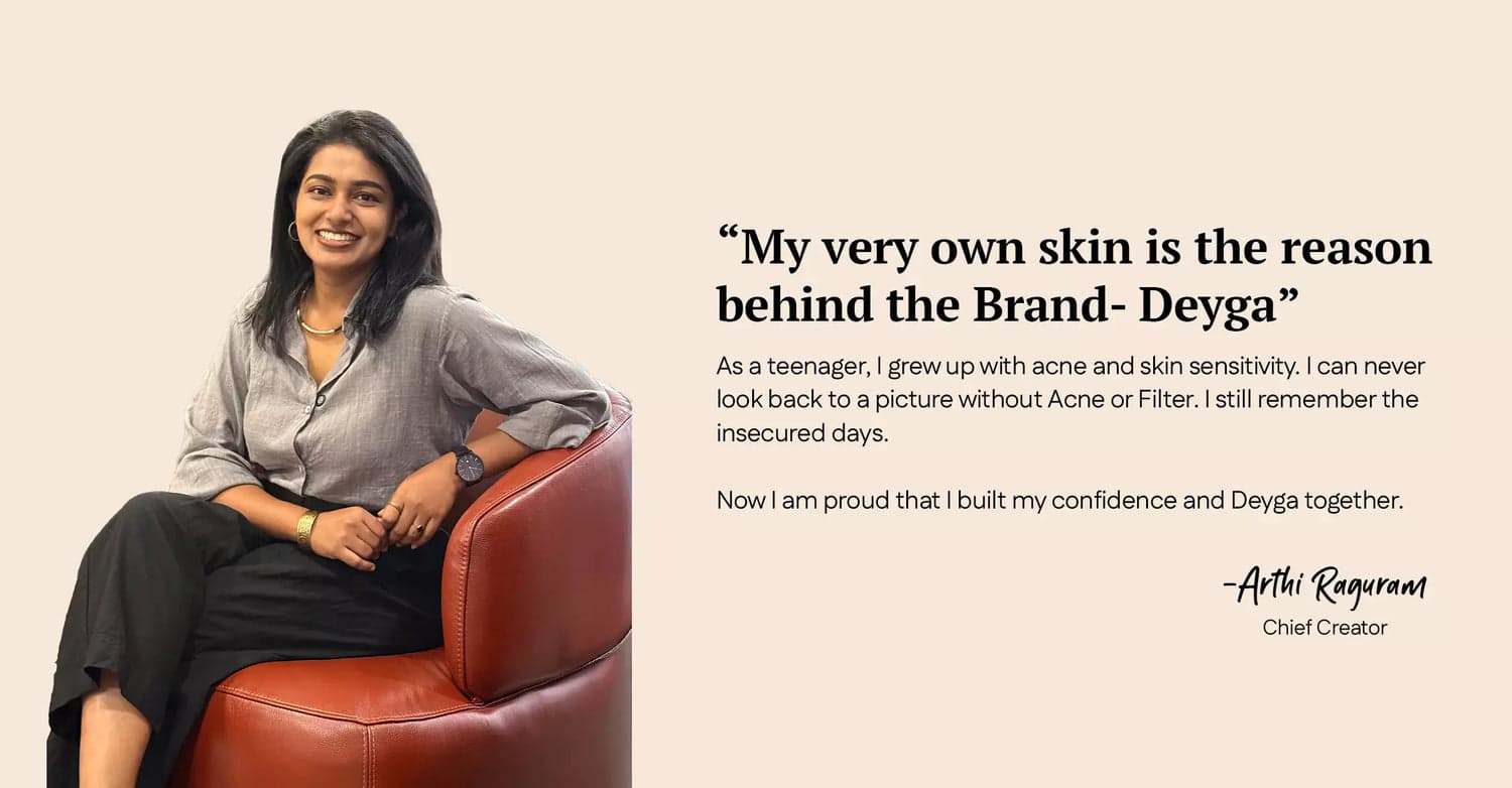 My very own skin is the reason behind the Brand — Founder's story