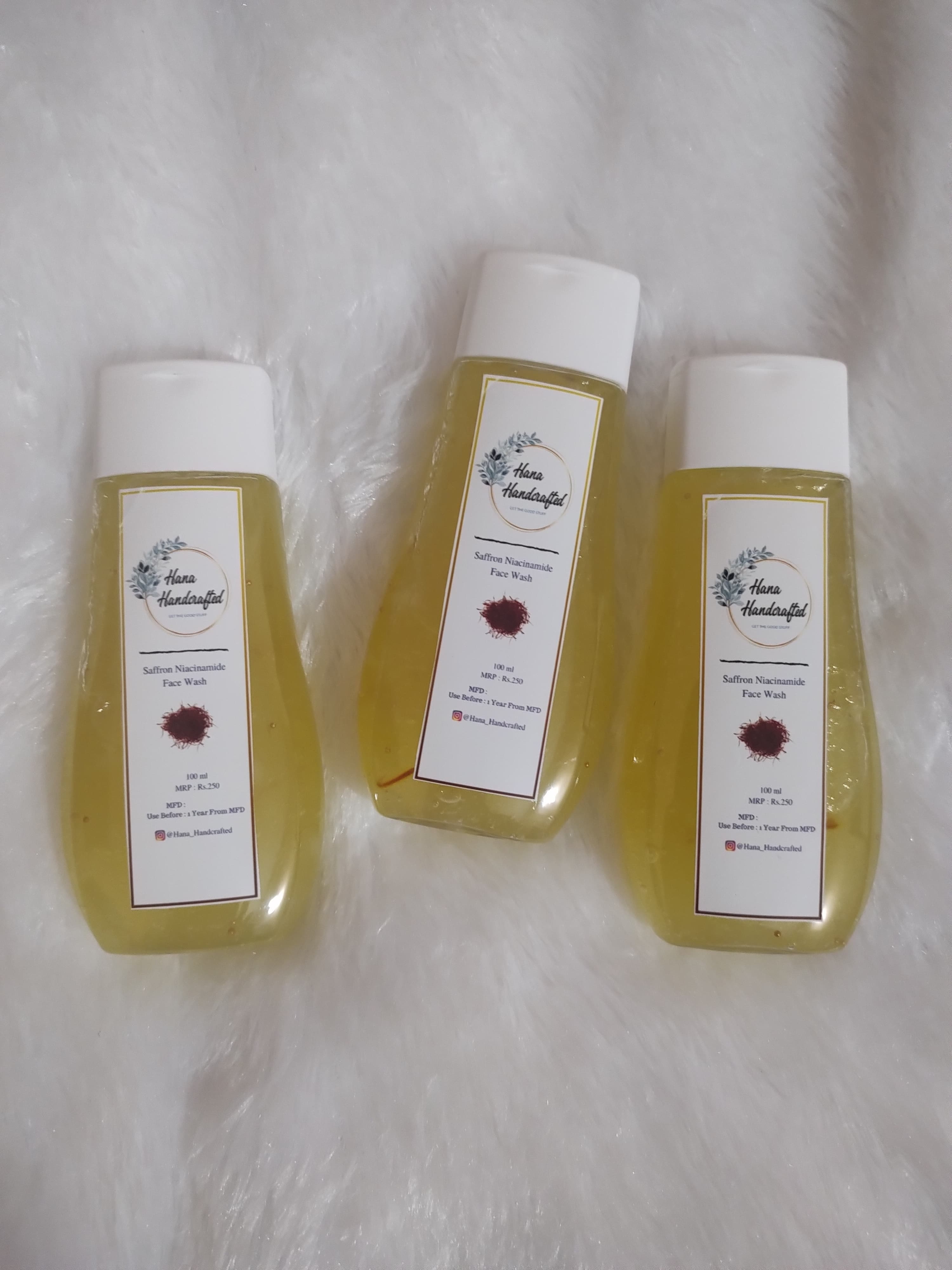 Saffron 2% Niacinamide face wash